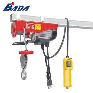 Mini Polipasto Eléctrico BADA PA100B con Capacidad de Elevación de 110/220 lb y Cable de Acero - Product Image 2