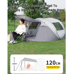 Tente Pop-up Entièrement Automatique Best-seller pour le Camping, Utilisation en Plein Air, Imperméable pour les Plages de Sable - Product Image 3