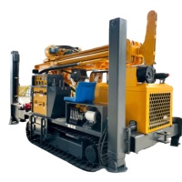 Machine de forage de puits profonds montée sur camion pour l'extraction d'eau et l'exploration minière, 300m 250m 200m 150m 100m, à vendre