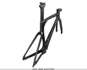 Cadre de vélo de contre-la-montre en carbone T1000, cadre de vélo de course en fibre de carbone, frein à disque, cadre de vélo de route en carbone intégral, triathlon - Product Image 5