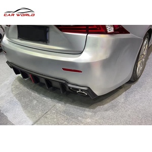 New RUNZE <b>Car</b> Rear Bumper Kits for Is250 2013-2017 Bodykit PP Material Exterior Accessory Part Diffuser Lip Tail Throat - Product Image 3