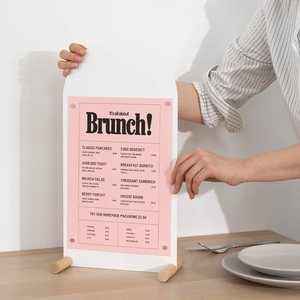 カスタムデスクトップ磁気卓上アーチサインボードサインテーブルスタンド - Product Image 3