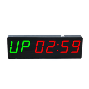 CHEETIE CP50B, el Mejor Temporizador de Intervalos para Gimnasio en Casa, Temporizador de Pared Recargable de <span class=keywords><strong>6</strong></span> Dígitos, Reloj de Entrenamiento para Gimnasio en Casa - Product Image 6