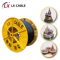 LX 600/1000V Mehradriges Kupferkern-Untergrundkabel, Bündel-Armiertes Stromkabel 10-70mm, PVC XLPE Isolierte Ummantelung