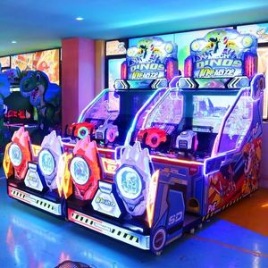 Machine de jeu de tir d'arcade d'intérieur de grande taille, simulateur de dinosaure Mecha pour enfants - Product Image 4