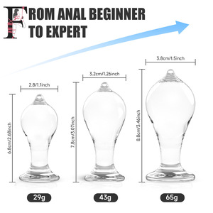 Tapón Anal Peli en Oferta, Dispositivo de Masturbación Femenino Transparente, Dilatador Anal Voyeurístico, Producto para Adultos - Product Image 4