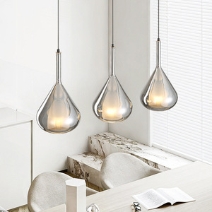 Nordic Style Minimalist Modern <b>LED</b> Pendant <b>Light</b> Three-Head Bar Counter/Dining Table <b>Light</b> Fixture <b>for</b> Bedroom Dining <b>Room</b> - Product Image 5