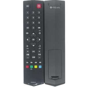 Télécommande à perles de cristal RC260JCI1 pour téléviseur TCL 20x4.8x2.2cm, code fixe noir - Product Image 5