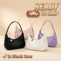 Petit sac à main en PVC imprimé pour filles, nouvelle collection automne-hiver, fermeture éclair, imperméable, mini sac à main tendance avec doublure 190T