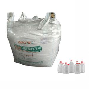 Prix usine WK-801 Copeaux de polyester de qualité bouteille, Flocons PET, Résine PET pour produits à paroi mince (eau potable) - Product Image 1