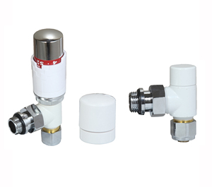 PEX White Painted Brass Manual <strong>Radiator</strong> <strong>Drain</strong> <strong>Valve</strong> Angle Type Thermostatic <strong>Radiator</strong> <strong>Valve</strong> CE Certified Durable Hydronic System - Product Image 3