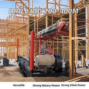 Mới nhất xách tay không khí điện động cơ diesel nước giếng khai thác Giàn Khoan đa chức năng 200m 300M 400m Quay Bánh Xích lõi bơm - Product Image 3