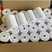 Rouleaux de papier thermique sans BPA pour imprimante POS, papier de reçu de caisse enregistreuse, vente en gros