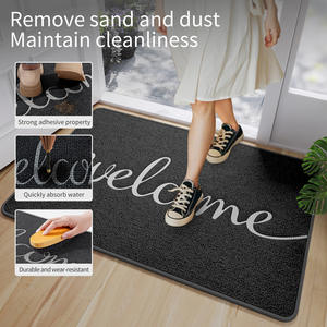 Alfombra Moderna Rectangular de Fibra de Poliéster para Interiores, Tapete de Bienvenida de Alta Calidad - Product Image 5