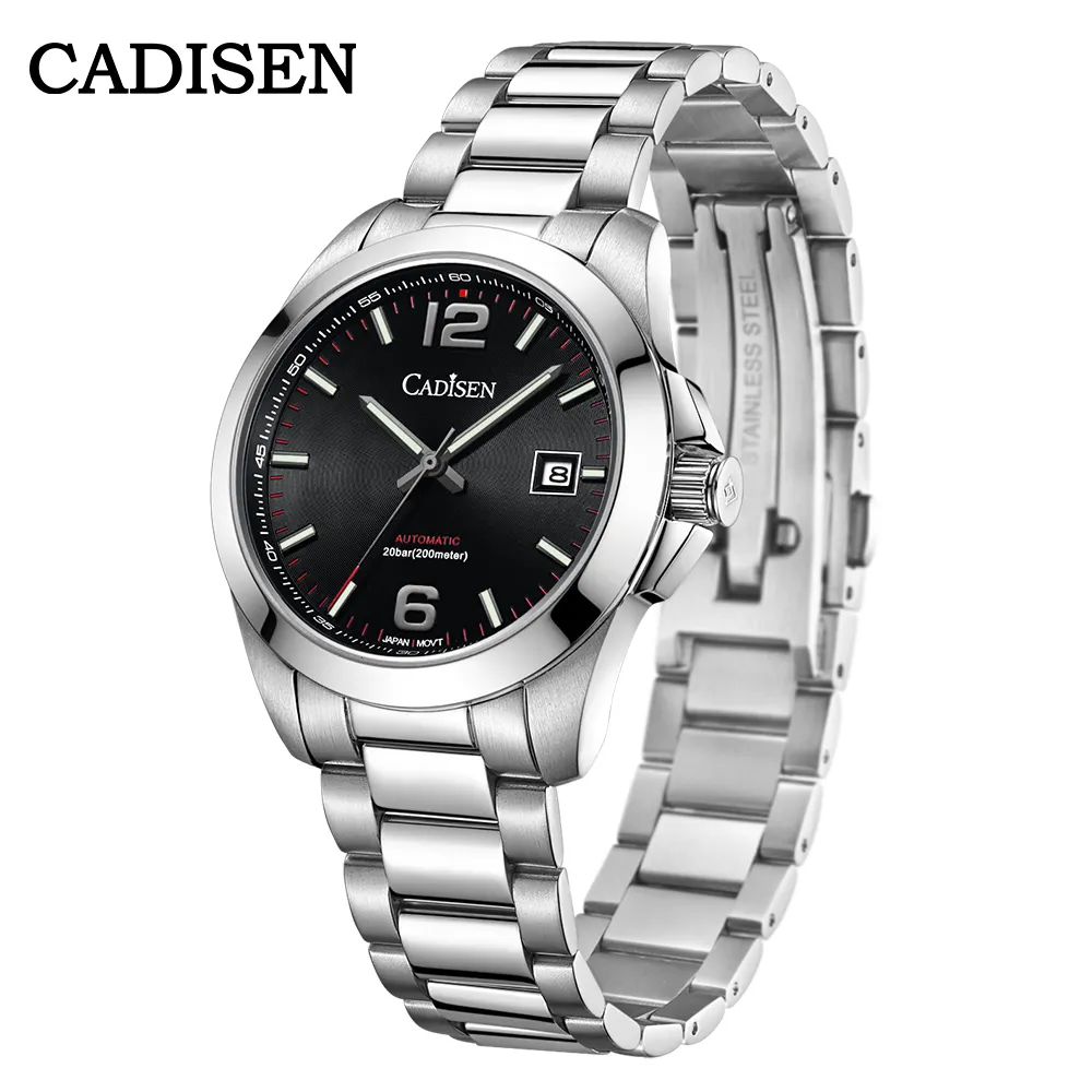 CADISEN C8197M MIYOTA 8215 Men Automatic Mechanical Watch Sell well new type custom mens mechanical watch Business Watches