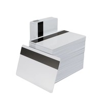 Carte de contrôle d'accès personnalisée, bande magnétique optionnelle, puce RFID IC, carte PVC vierge CR80 pour système de porte d'hôtel et système de membre