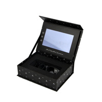 Video-Geschenkbox 5/7/10,1 Zoll LED-Bildschirm Handgefertigtes Individuelles Design Papiermaterial CE ROHS Zertifiziert Automatische Wiedergabe