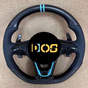 Volante Clásico Vintage Color Marfil para <span class=keywords><strong>Volkswagen</strong></span> VW Bug <span class=keywords><strong>Beetle</strong></span> 1966 1969, Volante con Radios Tipo Banjo - Product Image 4