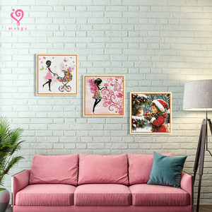 Kits de peinture au diamant personnalisés de qualité supérieure pour l'art original, ensemble de peinture sur toile OEM ODM - Product Image 6