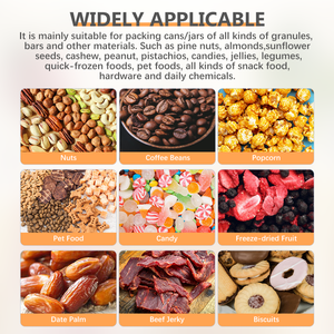 High Speed Automatic Granule Toffee Fudge Chocolate Food Weighing and Filling Production Line Machine - Product Image 2