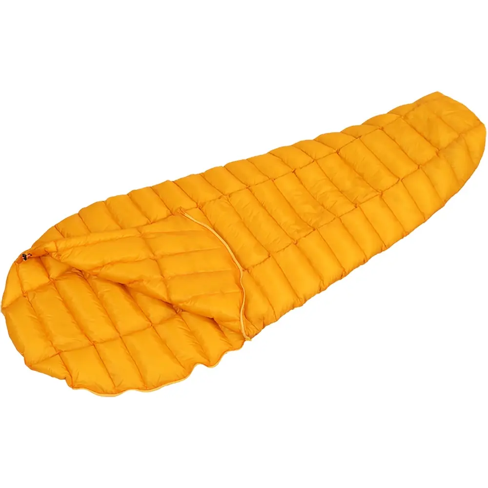 Ganzendons Slaapzak Outdoor Alpine Gast Ultralight 95% 800Fill Reiziger Camping Slaapzak Mummie Vorm Nylon Slaapzak