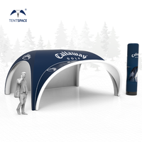 Tentspace expédition rapide événement fête publicité hermétique tente dôme gonflable auvent extérieur Air Gazebo tente gonflable