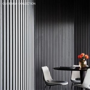 Papier peint mousse 3D Utilisation intérieure et extérieure Panneaux Villawall Murs en béton Revêtement extérieur perforé Panneaux de ciment pour restaurants - Product Image 1