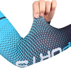 Cooling Summer Unisex Arm <strong>Sleeves</strong> Thin Anti-Light UV Protection Ice Silk Breathable Elastic Sports Outdoor Running Cycling - Product Image 5
