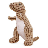 Vente en gros de jouets en peluche durables et écologiques pour petits animaux de compagnie en forme de panda résistant aux morsures avec des dents de meulage jouet pour chien grinçant