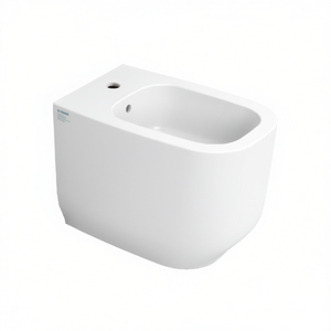 Bidé de Pared de 56 cm, Cerámica Blanca, Diseño Moderno - Product Image 2