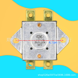 Thermostat Ksd303 250V 35A 98C, protection contre la surchauffe pour les pièces de chauffe-eau - Product Image 1