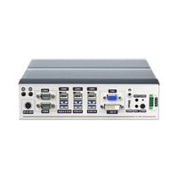 Mini PC Industrial sin Ventilador, Intel Core I5/I7 de 6ª a 9ª Generación, VGA, Win7/8/10/11/Linux, DDR4 2x64GB, MSATA/m.2, en Stock