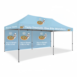 เต็นท์ดีลักซ์ขนาด 3x6 เมตร ผ้าเต็นท์พิมพ์ลาย สำหรับกิจกรรมกลางแจ้ง กีฬา งานปาร์ตี้ แสดงสินค้า เต็นท์พับได้สำหรับโฆษณาและแผงลอย - Product Image 6