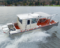 Kinocean — bateau de pêche, soudage en aluminium, bateau de travail