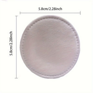 Discos de Algodón de 3 Capas Súper Suaves y de Alta Absorbencia, Blancos, Personalizables OEM/ODM, para Limpieza Facial, Maquillaje y Cuidado de la Piel, Venta Caliente en Tiktok - Product Image 4