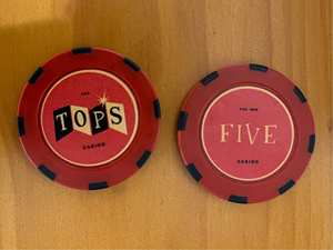 Jetons de <span class=keywords><strong>poker</strong></span> en argile multicolores inspirés de Fallout New Vegas, fabriqués en Chine, OEM ODM - Product Image 1