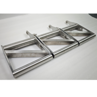 Support de fixation usiné CNC en acier inoxydable 304, usinage de précision sur mesure, cadre de support structurel