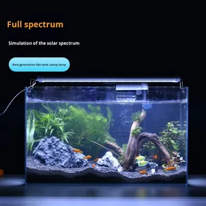 Lampe à LED à spectre complet pour plantes aquatiques en gros pour aquarium et aquarium Accessoire en plastique pour l'aménagement paysager et la croissance des algues - Product Image 2