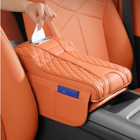 Boîte de rangement pour accoudoir central de voiture, boîte de rangement avec accoudoir central universel pour voiture