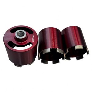 Foret diamanté de qualité supérieure 82 mm, connexion M16, longueur de travail 80 mm, segmenté turbo, <span class=keywords><strong>mandrin</strong></span> <span class=keywords><strong>SDS</strong></span>, garantie 3 ans, maçonnerie - Product Image 4