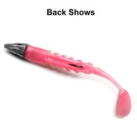 Leurre souple à queue en T de 10 cm 15,5 g et 13 cm 26 g avec tête de jig pour la pêche en eau douce et salée (sandreau et brochet) avec hameçon barbelé
