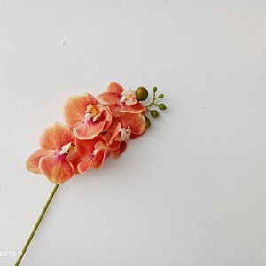 Orchidée Phalaenopsis Artificielle 60cm en PVC Souple, Conception Florale Faite à la Main, Décoration de Remise de Diplôme - Product Image 3