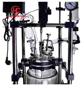 20l Ballshape Doppio Strato Chimica Azeotropica di Distillazione Reattore di Vetro - Product Image 4