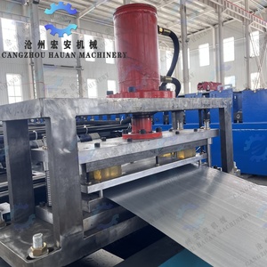 Full-automatic PLC-<b>controlled</b> Shelf Panel Forming Machine with Gearbox Engine Pump & Bearing for Supermarket Shelves - Product Image 3