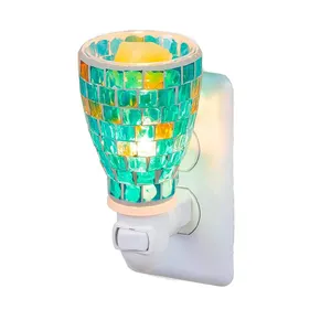 Mosaic Electric Wax Melt Warmer Candle Burner Oil burner Plug in wall night light