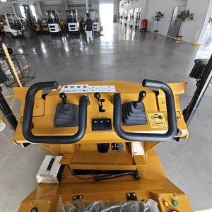Ce/Epa 5 <b>Small</b> Garden Track Mini Skid Steer With Auger Bucket Snow Plow Trencher - Product Image 2