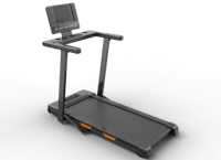 Tapis roulant électrique TODO Fitness avec inclinaison automatique à 18%, bande large, vitesse de 16 km/h, pliable, pour entraînement à domicile