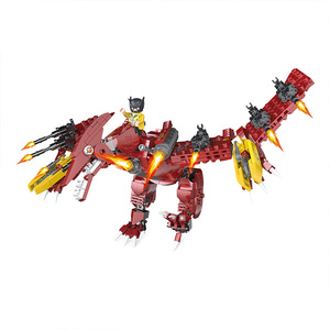 COGO Đồ Chơi Xây Dựng Khủng Long Trẻ Em Biến Hình Bằng Nhựa 3D Mecha 2 Trong 1 Dino Cho Trẻ Em - Product Image 3