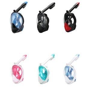 Masque de plongée intégral en verre trempé 4,0 mm, silicone, équipement de plongée pour adultes - Product Image 1