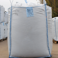 Sac Jumbo Hougu Super Sack en PP Fibic, grande trémie, jetable, imperméable, respirant, pour démolition de béton 1000 kg, sécurité 5:1